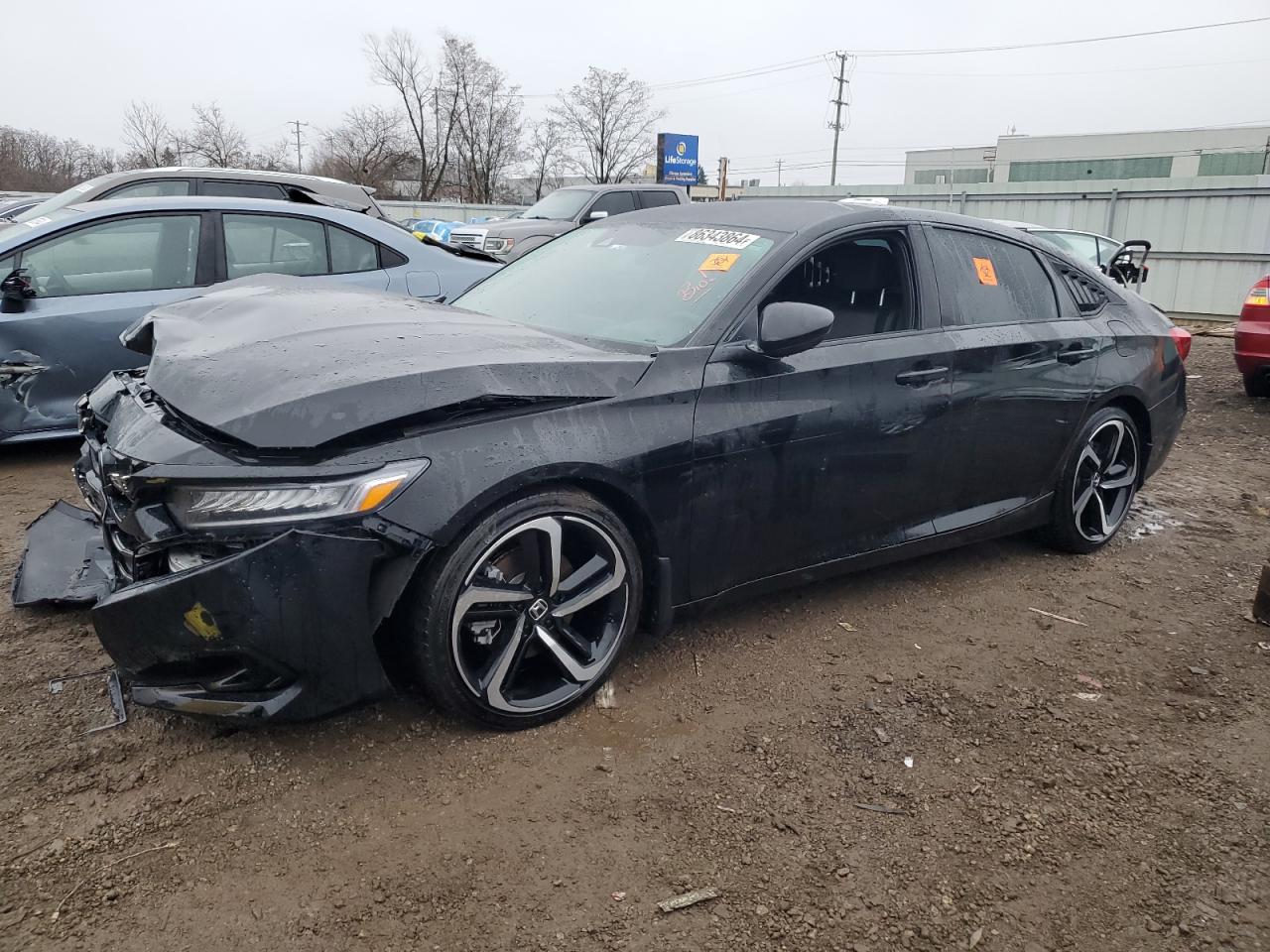 2022 HONDA ACCORD SPORT VIN:1HGCV1F34NA070612