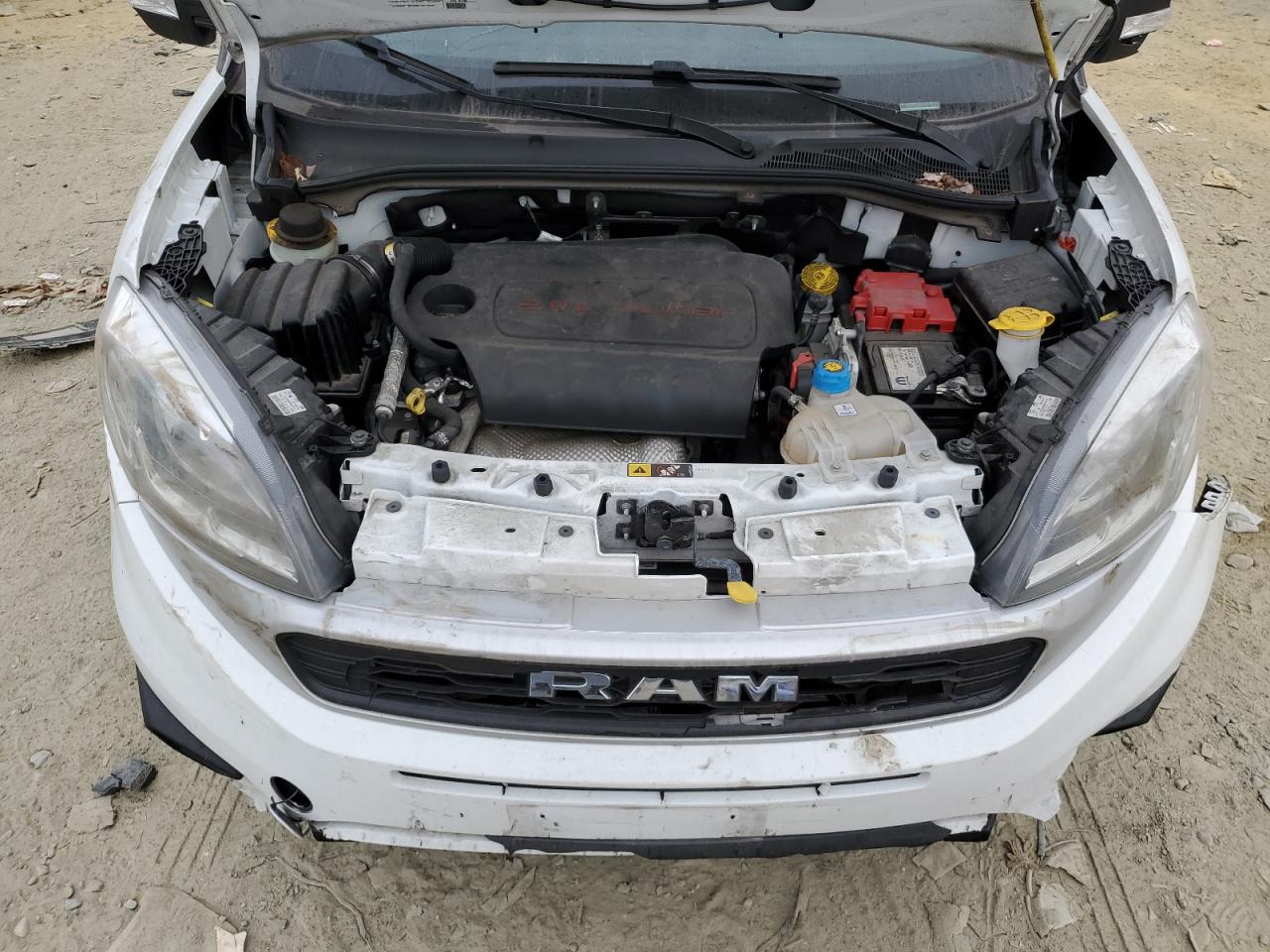 2022 RAM PROMASTER CITY TRADESMAN VIN:ZFBHRFAB6N6W70249