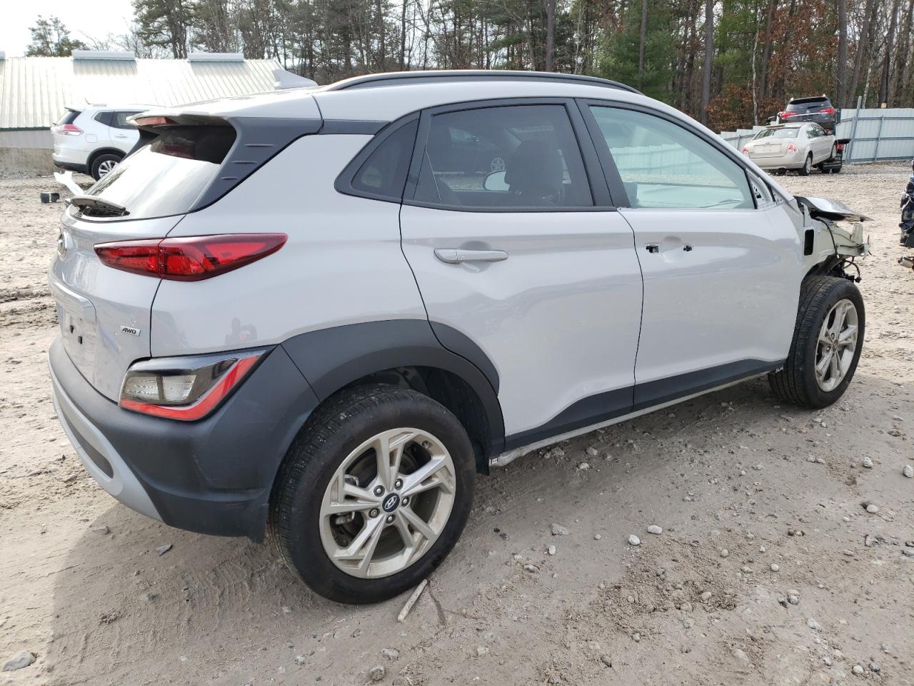 2022 HYUNDAI KONA SEL VIN:KM8K6CAB1NU829535