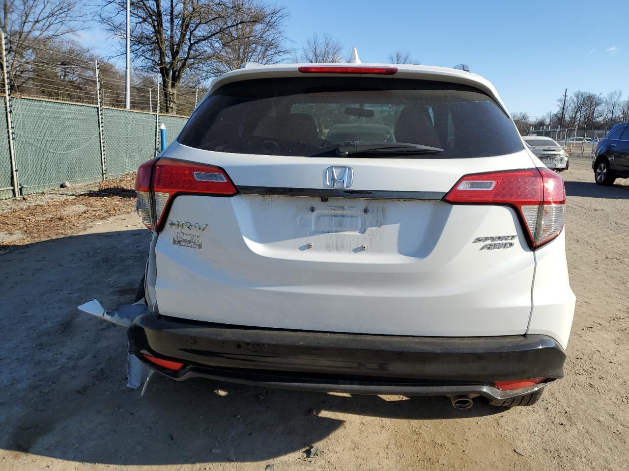 2022 HONDA HR-V SPORT VIN:3CZRU6H18NM720950
