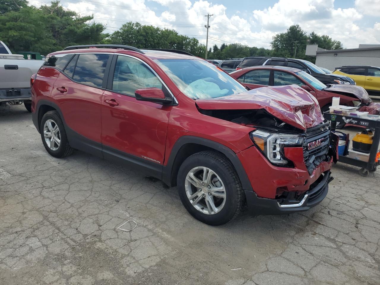 2022 GMC TERRAIN SLE VIN:3GKALTEV3NL120911