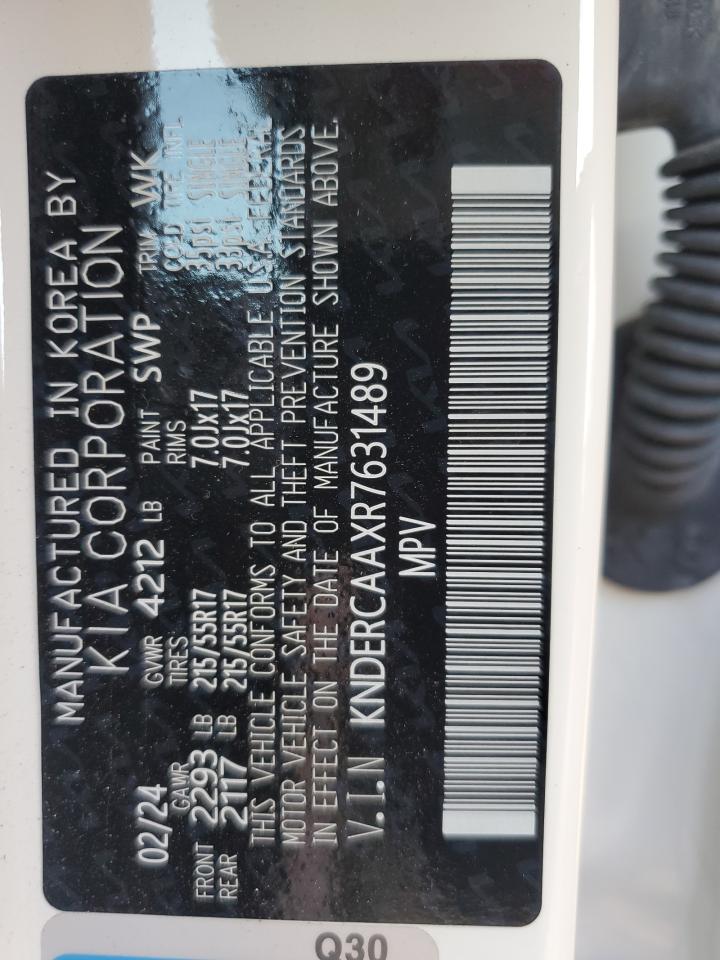 2024 KIA SELTOS EX VIN:KNDERCAAXR7631489