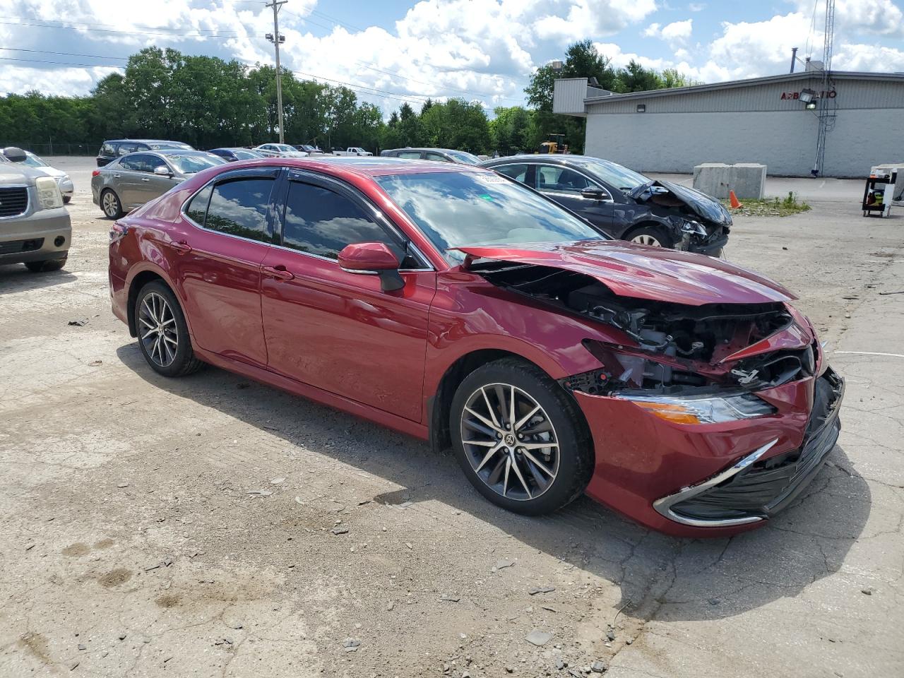 2022 TOYOTA CAMRY XLE VIN:4T1F31AK0NU044986