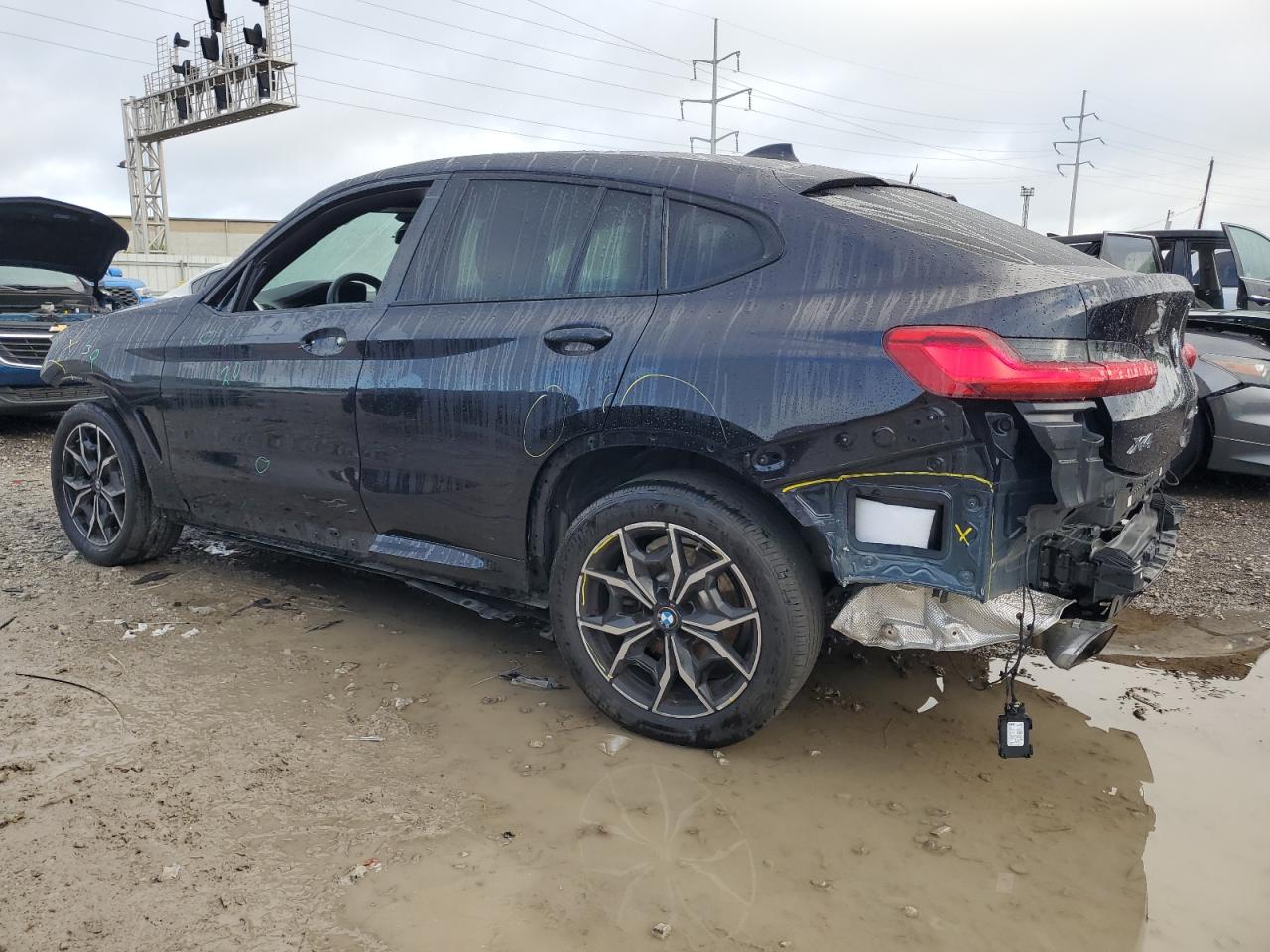 2022 BMW X4 XDRIVE30I VIN:5UX33DT07N9J72129