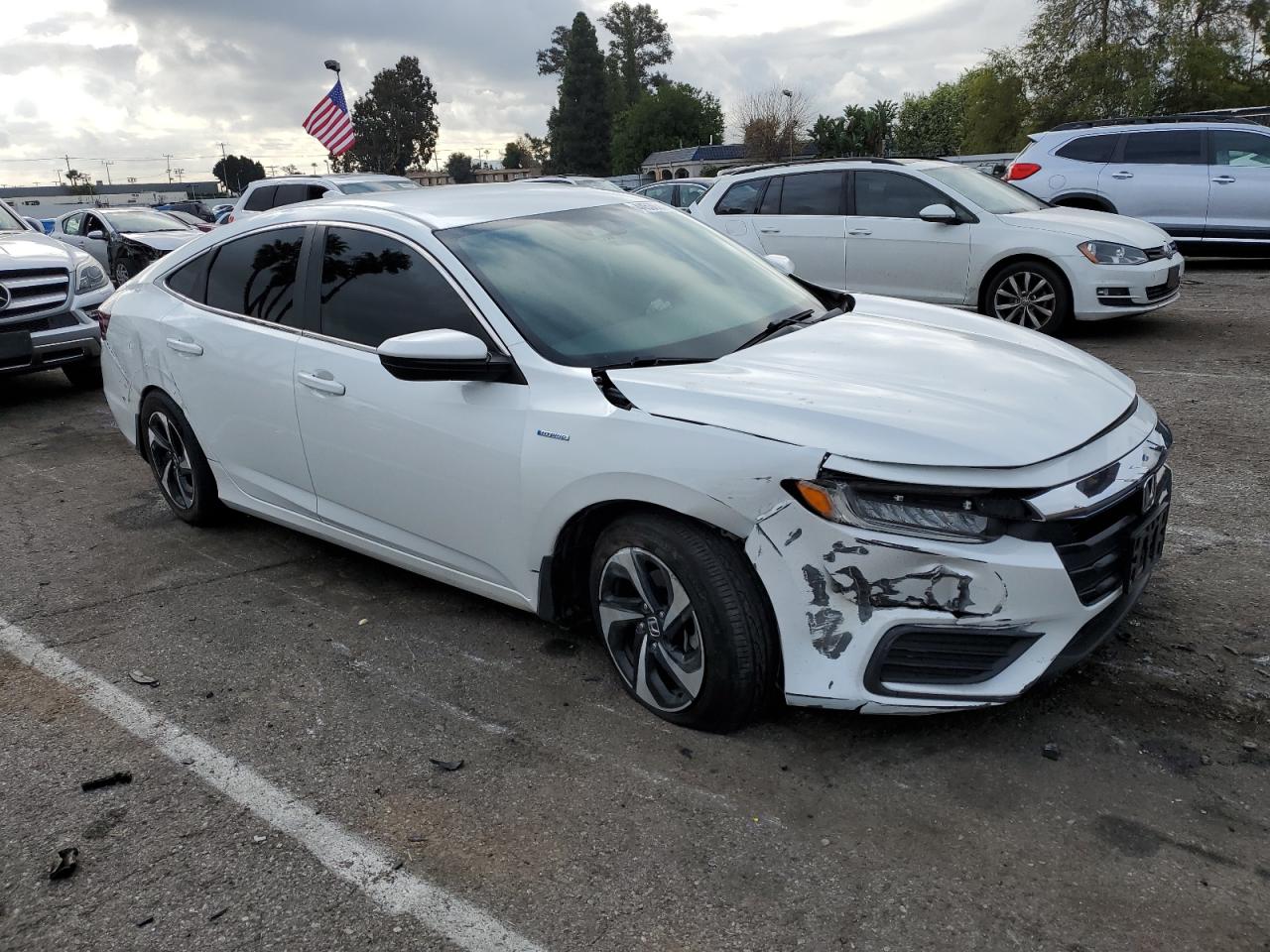 2022 HONDA INSIGHT EX VIN:19XZE4F58NE009143