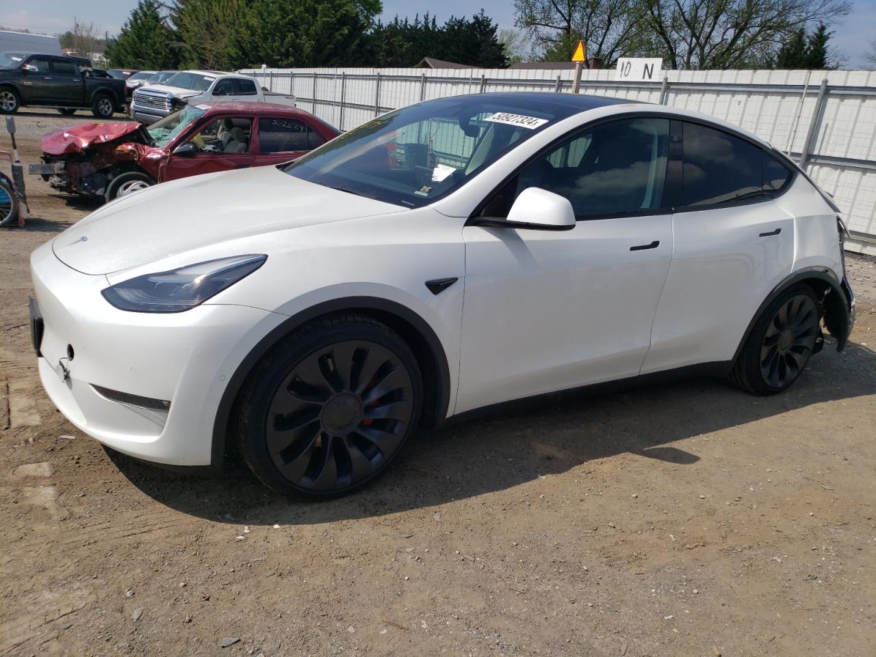 2022 TESLA MODEL Y  VIN:7SAYGDEF9NF461535