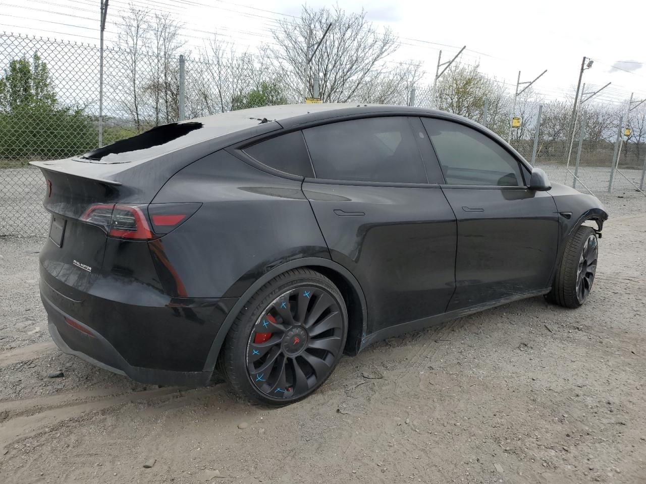 2023 TESLA MODEL Y  VIN:7SAYGDEF4PF845550