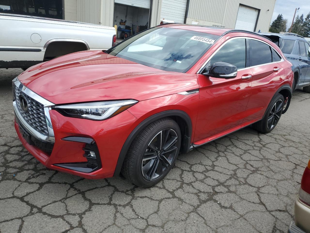 2022 INFINITI QX55 SENSORY VIN:3PCAJ5L34NF102625