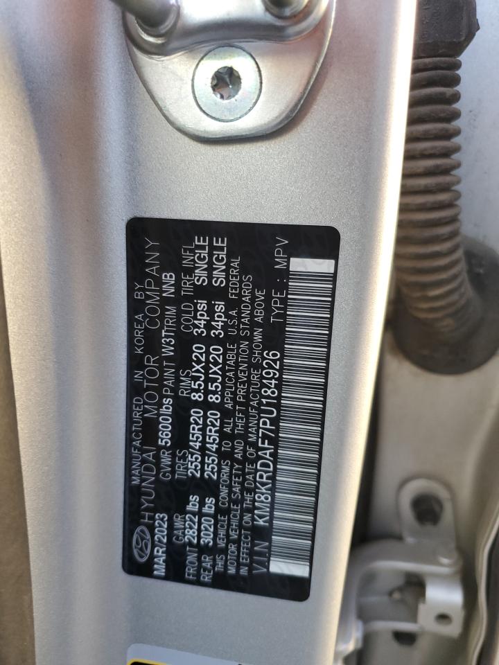 2023 HYUNDAI IONIQ 5 LIMITED VIN:KM8KRDAF7PU184926