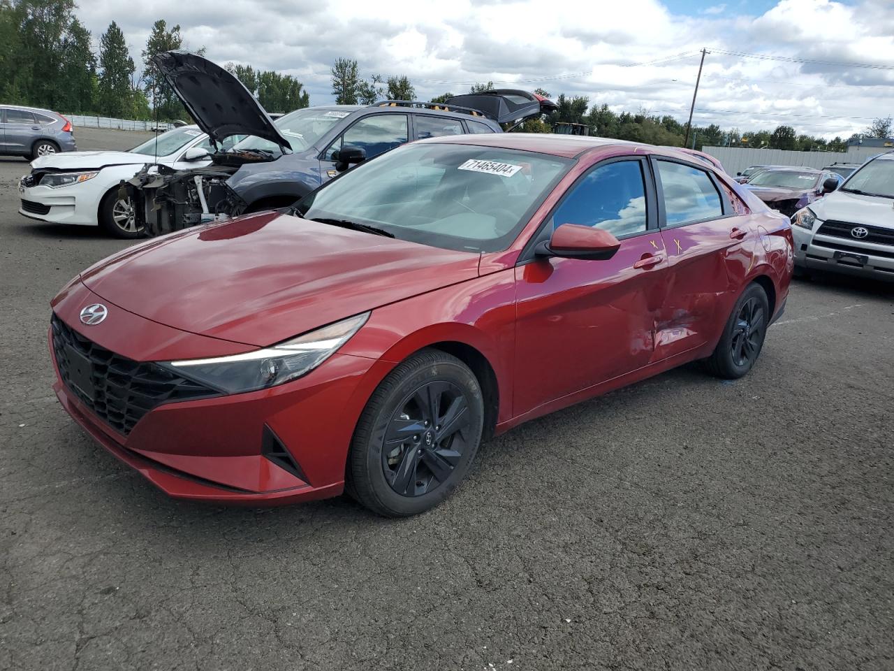 2023 HYUNDAI ELANTRA BLUE VIN:KMHLM4AJXPU081118