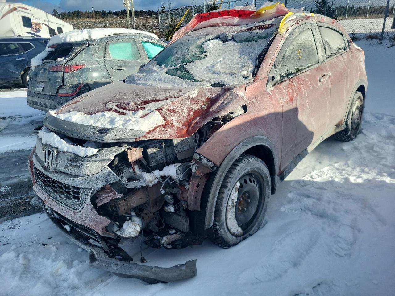 2022 HONDA HR-V SPORT VIN:3CZRU6H20NM104913