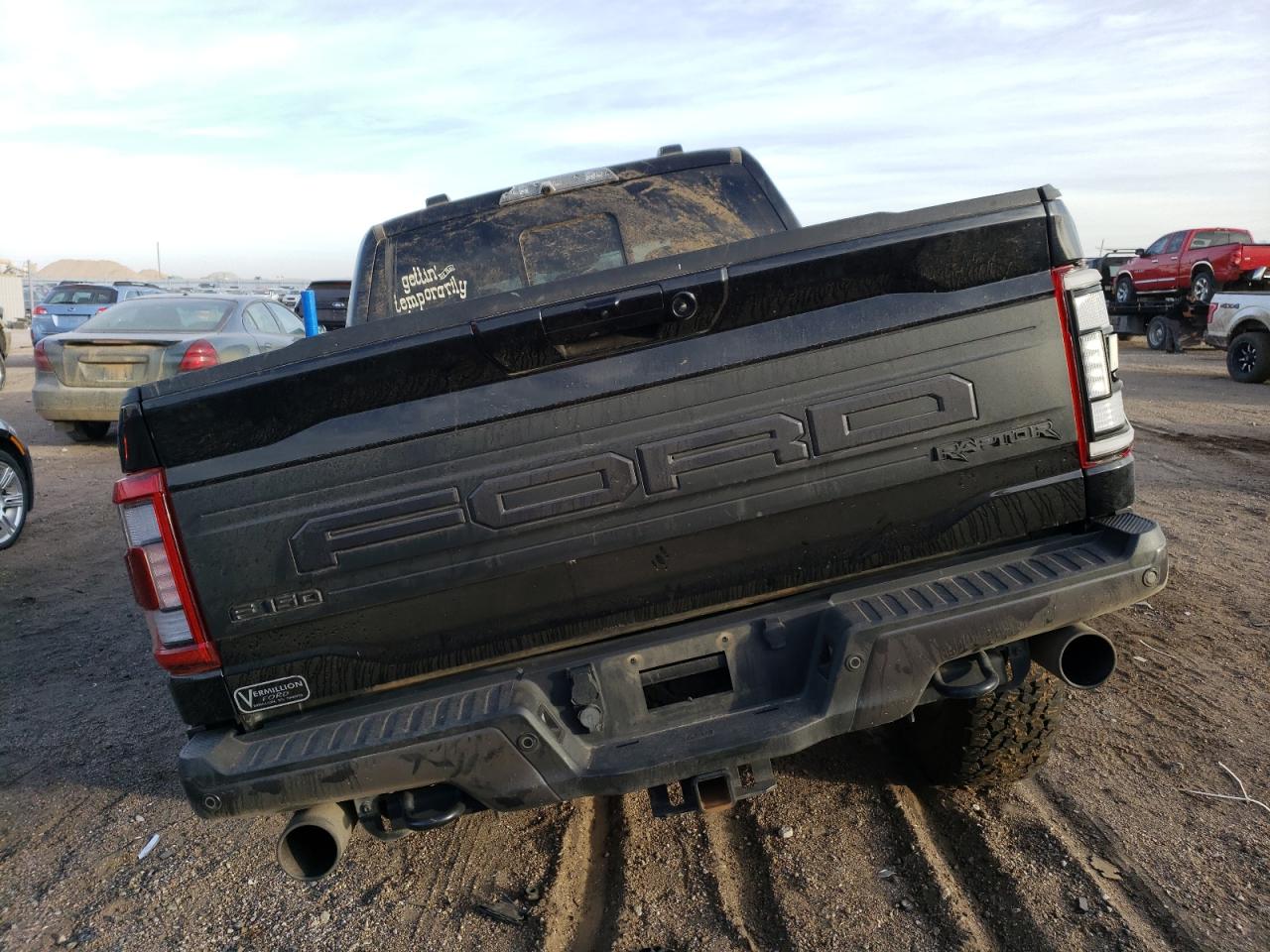 2022 FORD F150 RAPTOR VIN:1FTFW1RG5NFA15886