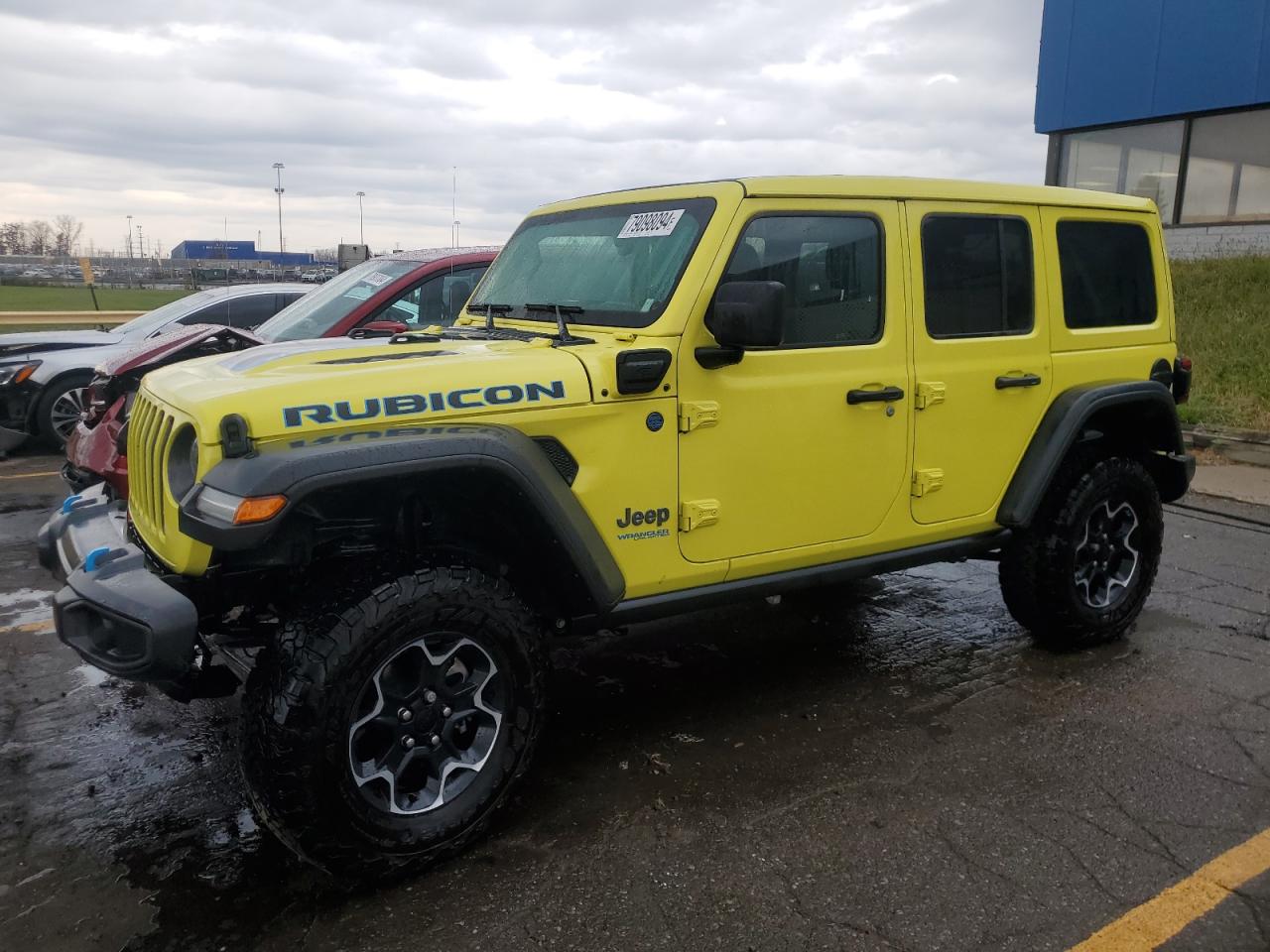 2022 JEEP WRANGLER UNLIMITED RUBICON 4XE VIN:1C4JJXR62NW230466