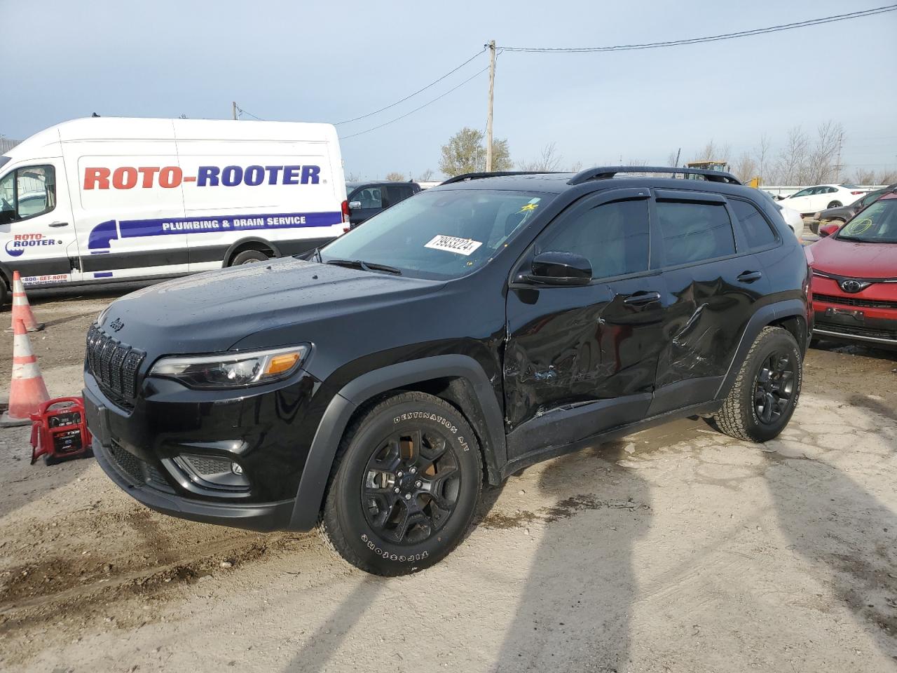 2022 JEEP CHEROKEE LATITUDE VIN:1C4PJMCX5ND554792