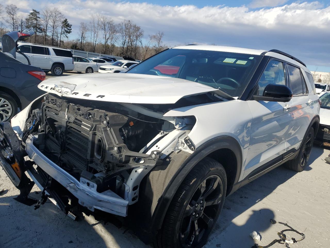 2022 FORD EXPLORER ST VIN:1FM5K8GC6NGC37617