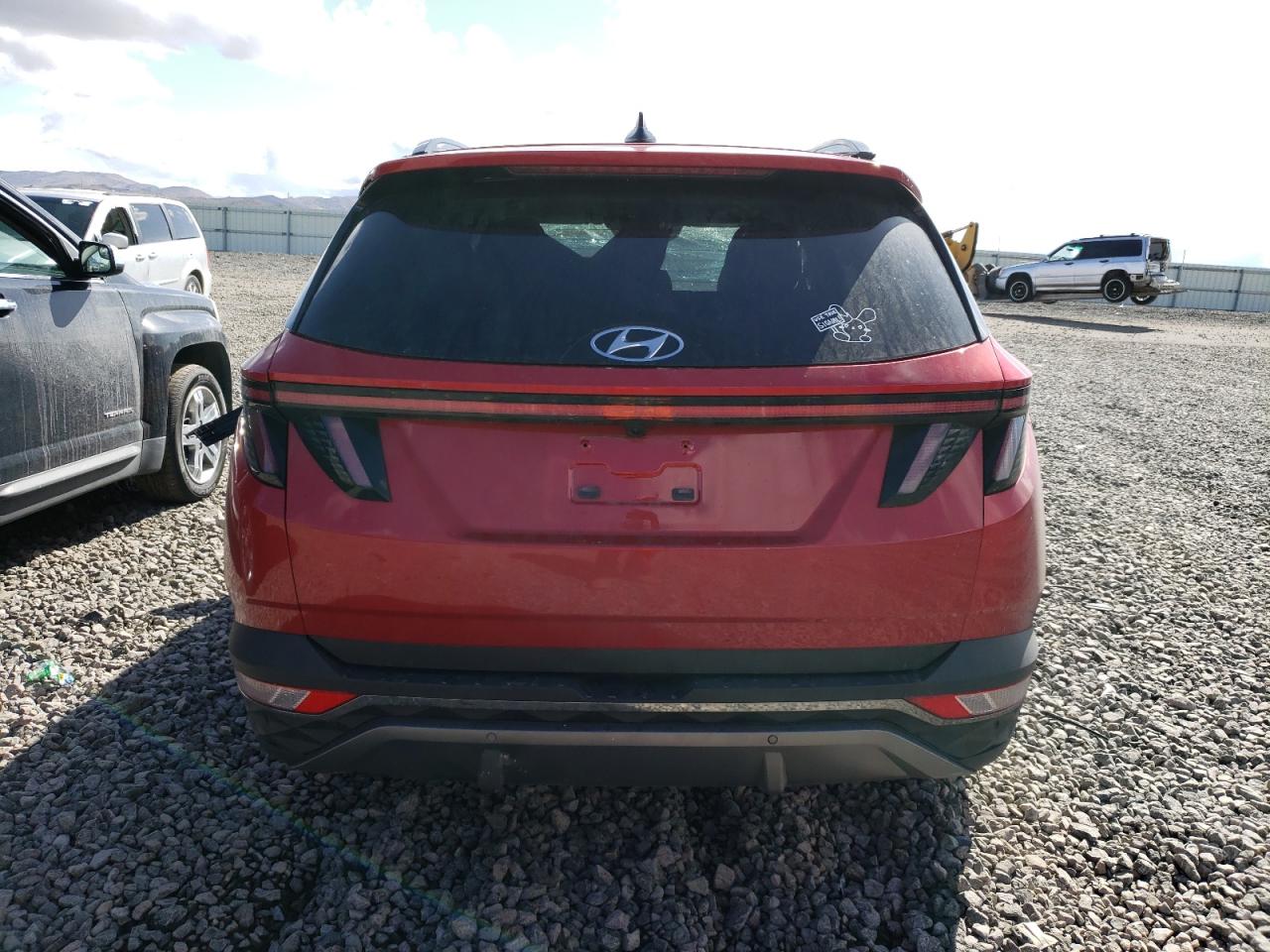 2022 HYUNDAI TUCSON LIMITED VIN:5NMJECAE6NH111936