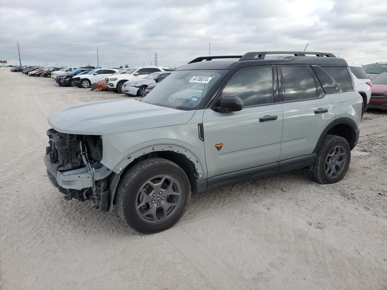 2023 FORD BRONCO SPORT BADLANDS VIN:3FMCR9D92PRE12541