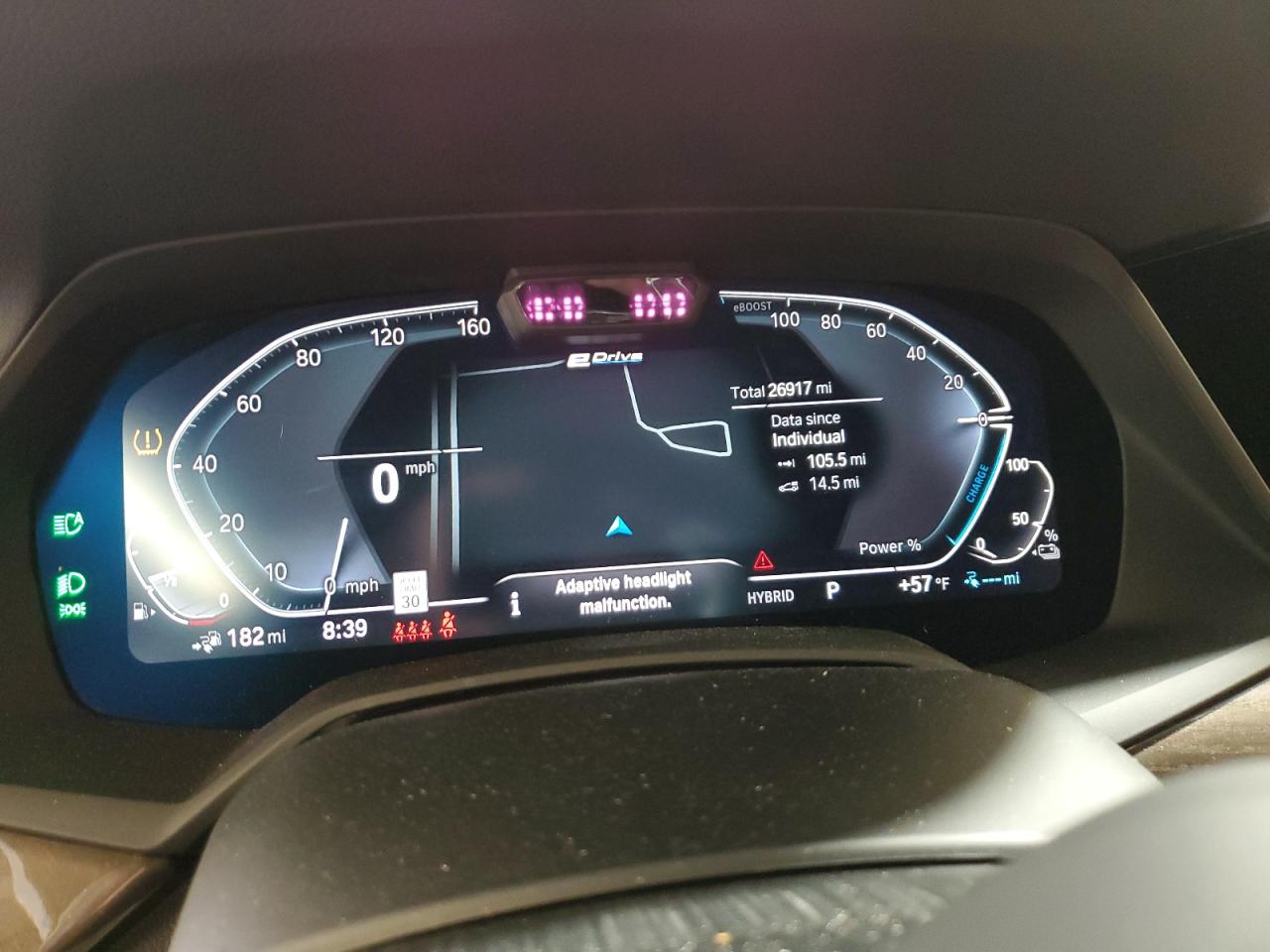 2022 BMW X5 XDRIVE45E VIN:5UXTA6C06N9M40914