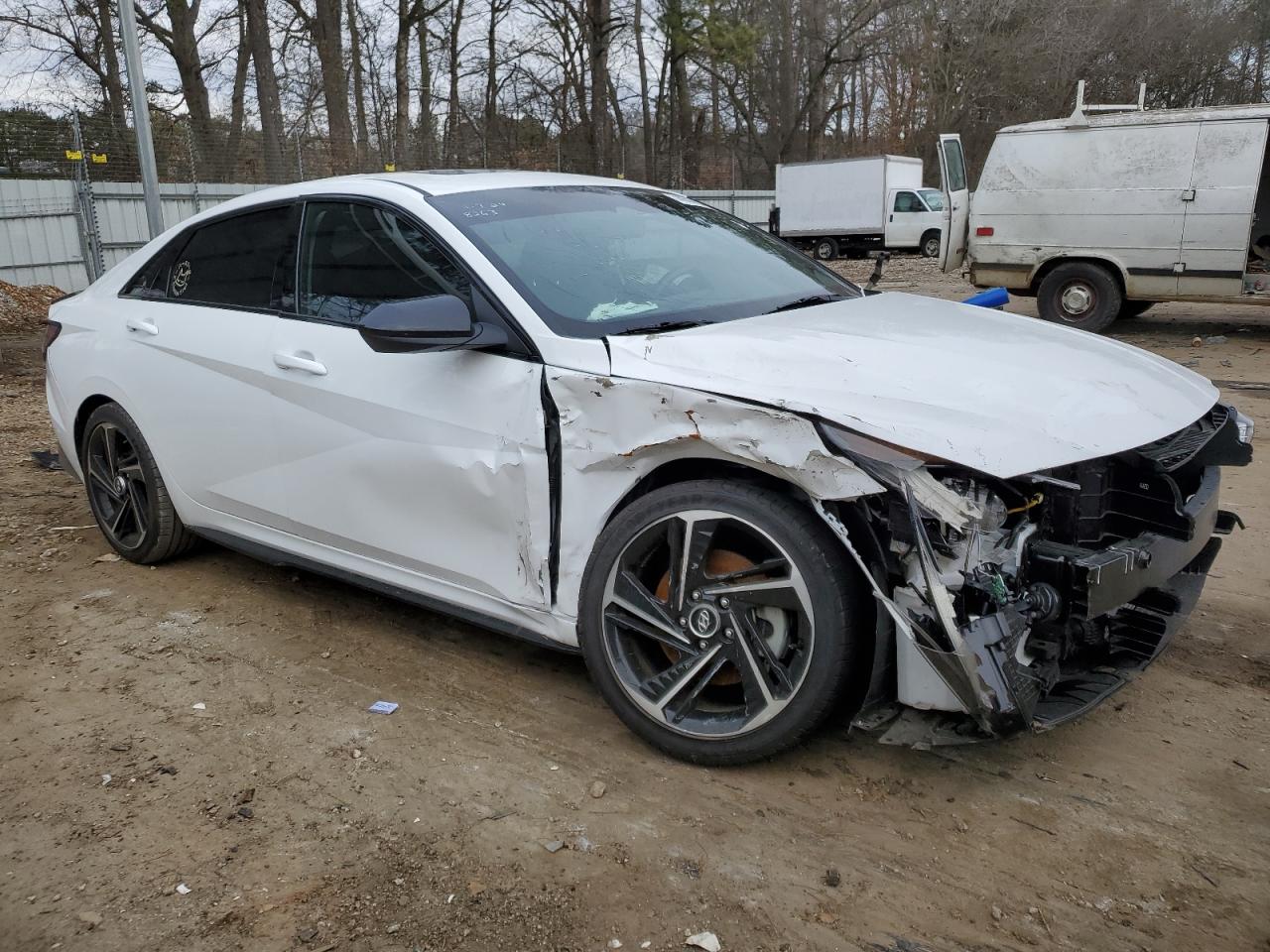 2022 HYUNDAI ELANTRA N LINE VIN:KMHLR4AFXNU358263