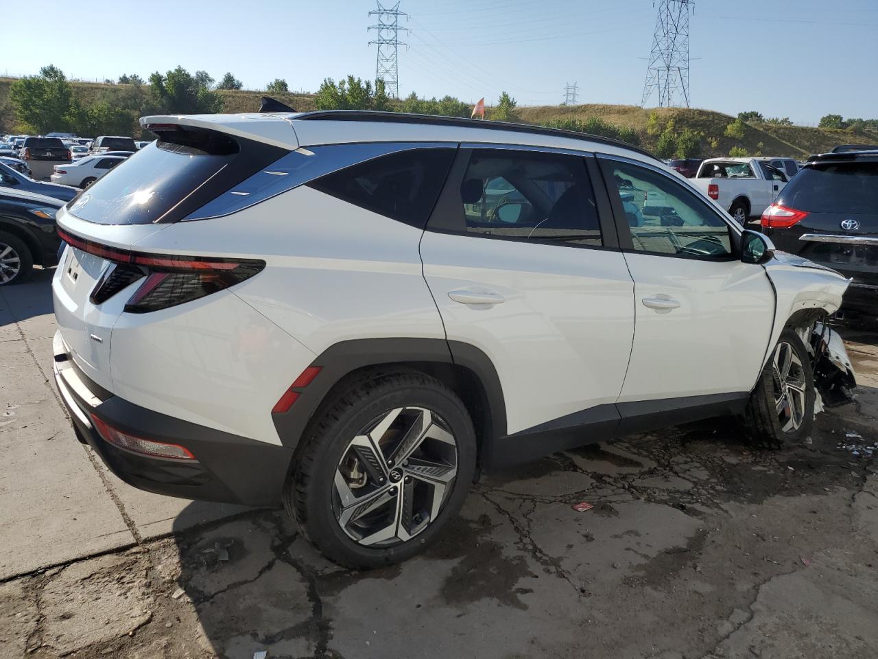 2022 HYUNDAI TUCSON SEL VIN:5NMJFCAE4NH011668