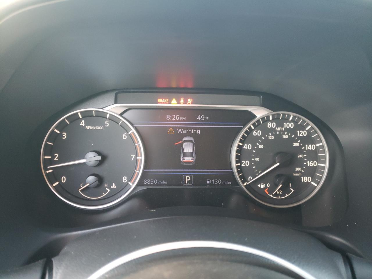 2022 NISSAN ALTIMA SR VIN:1N4AL4CV1NN307610