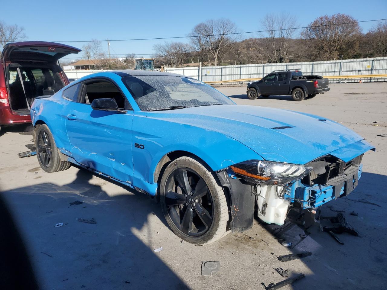 2022 FORD MUSTANG GT VIN:1FA6P8CFXN5109649