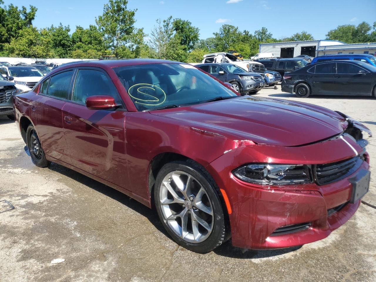 2022 DODGE CHARGER SXT VIN:2C3CDXBG4NH126485