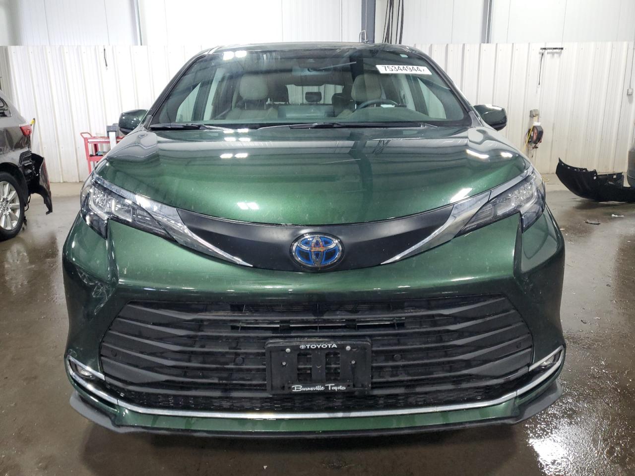 2023 TOYOTA SIENNA XLE VIN:5TDYSKFC7PS077739