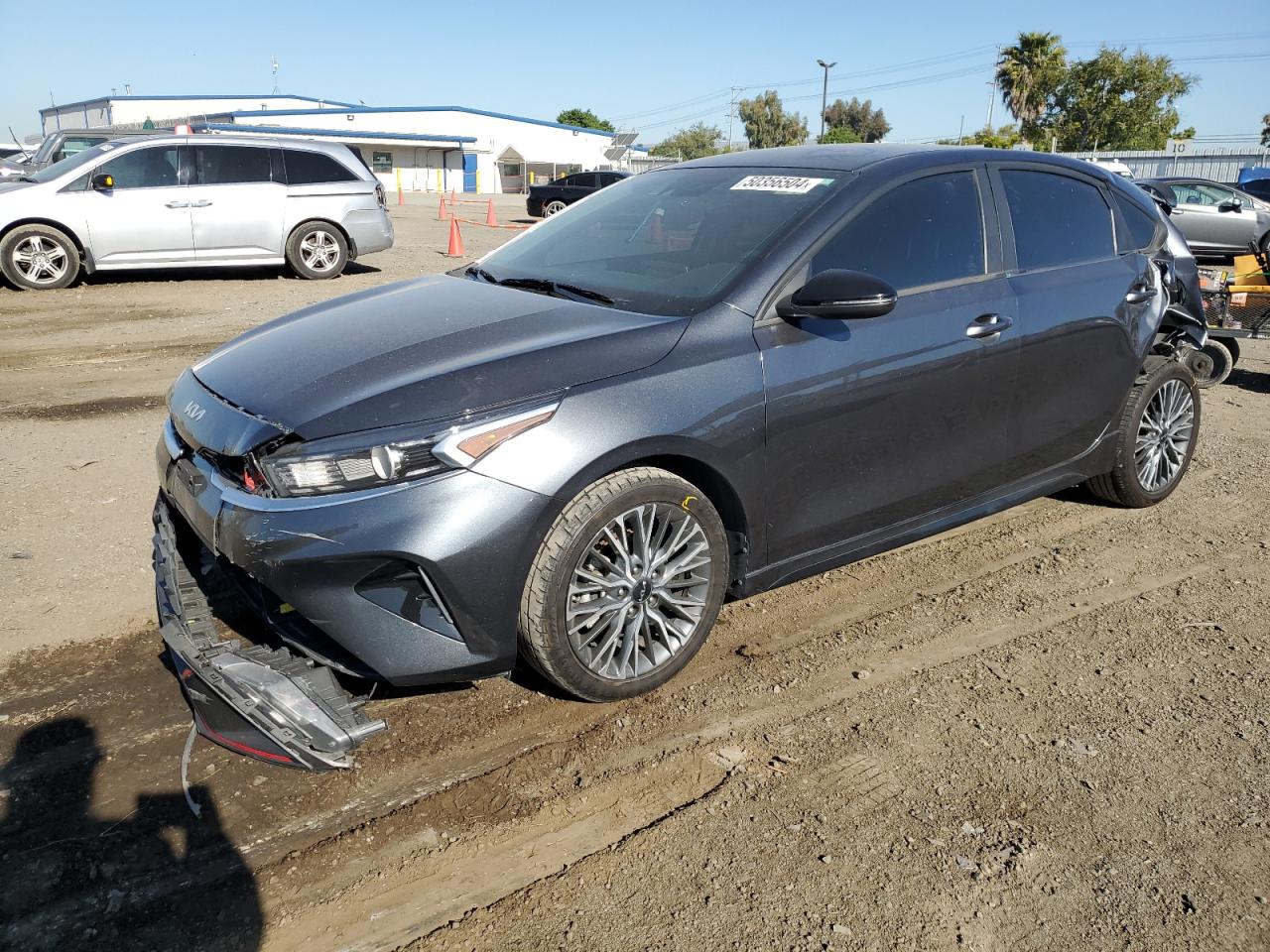2022 KIA FORTE GT LINE VIN:3KPF54AD1NE457497