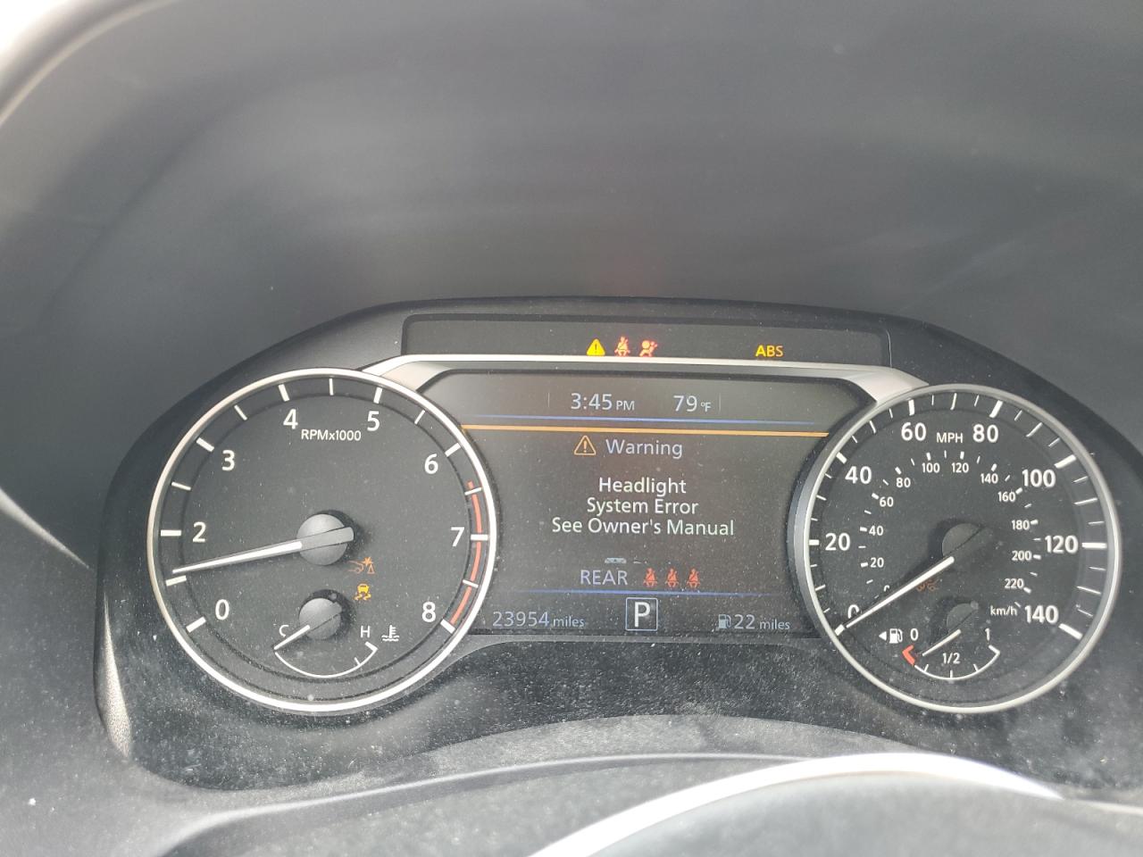 2023 NISSAN ALTIMA SR VIN:1N4BL4CV5PN313062