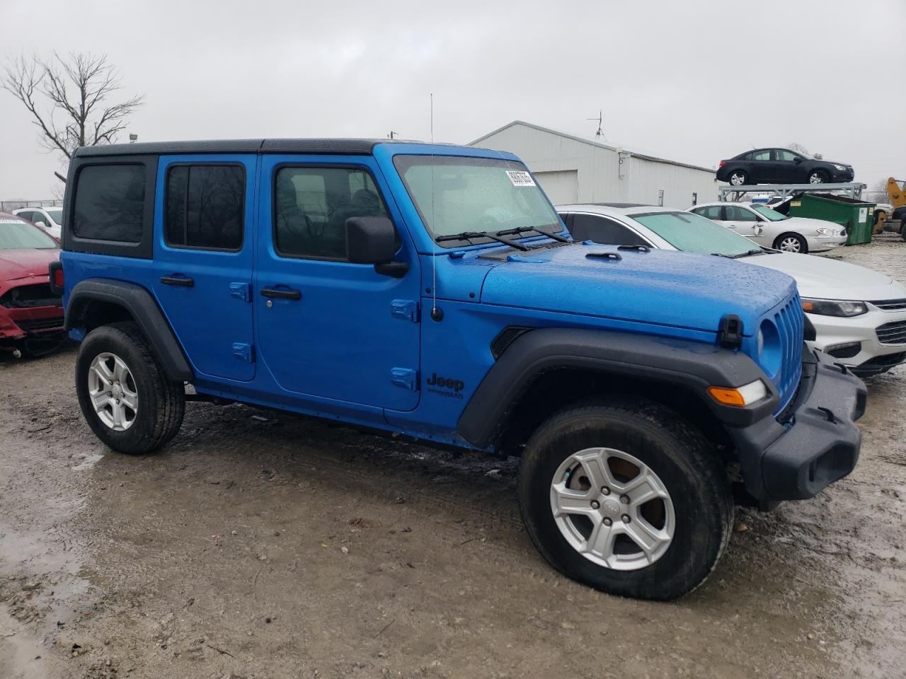 2022 JEEP WRANGLER UNLIMITED SPORT VIN:1C4HJXDG5NW168740