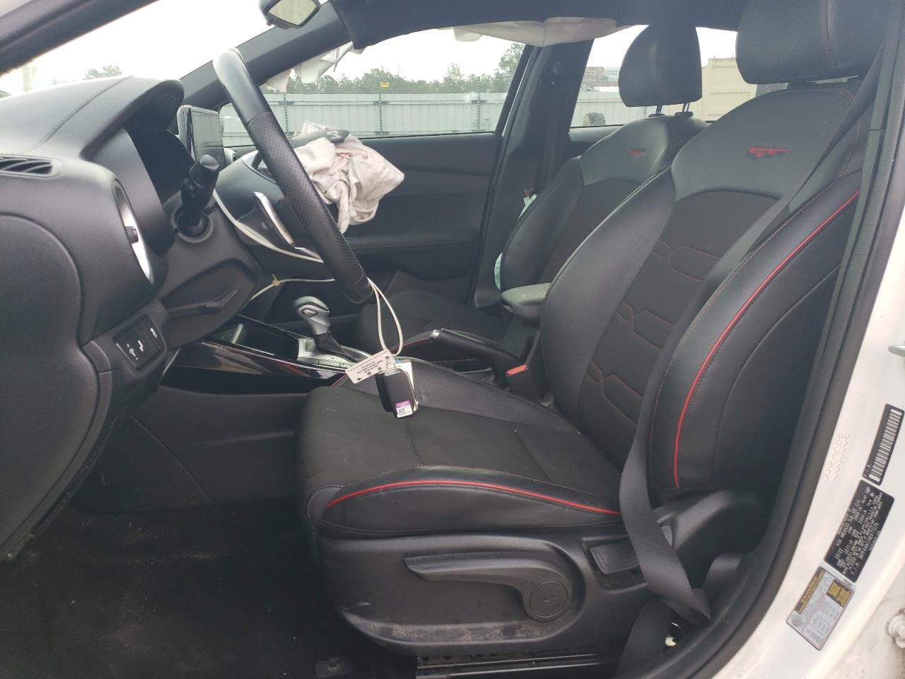 2022 KIA FORTE GT VIN:3KPF44AC1NE477274