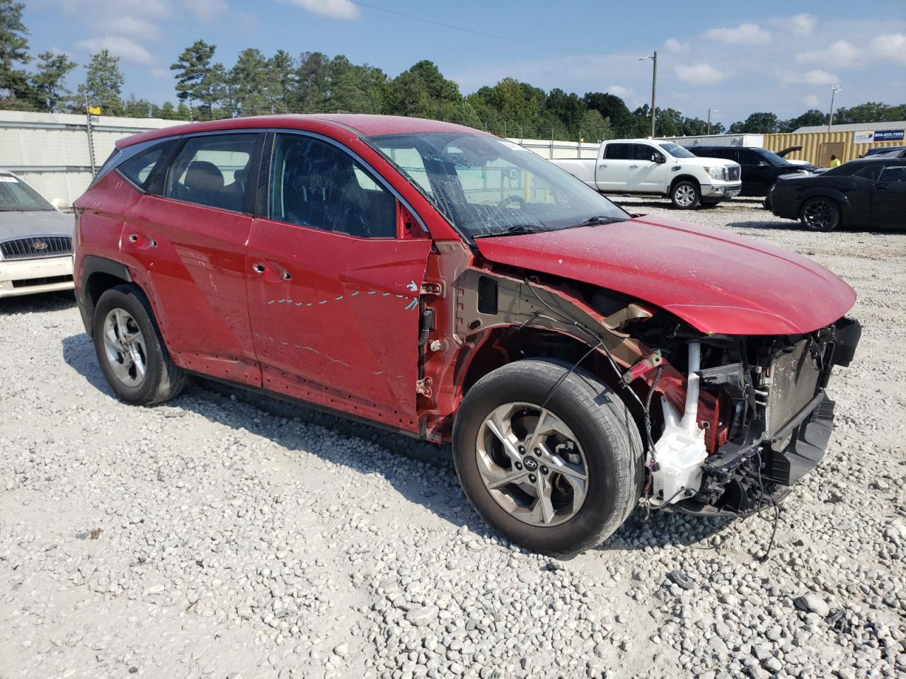 2022 HYUNDAI TUCSON SE VIN:5NMJA3AE3NH080110