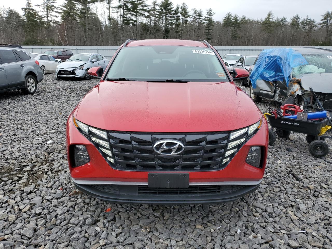 2022 HYUNDAI TUCSON SEL VIN:5NMJBCAE6NH144069
