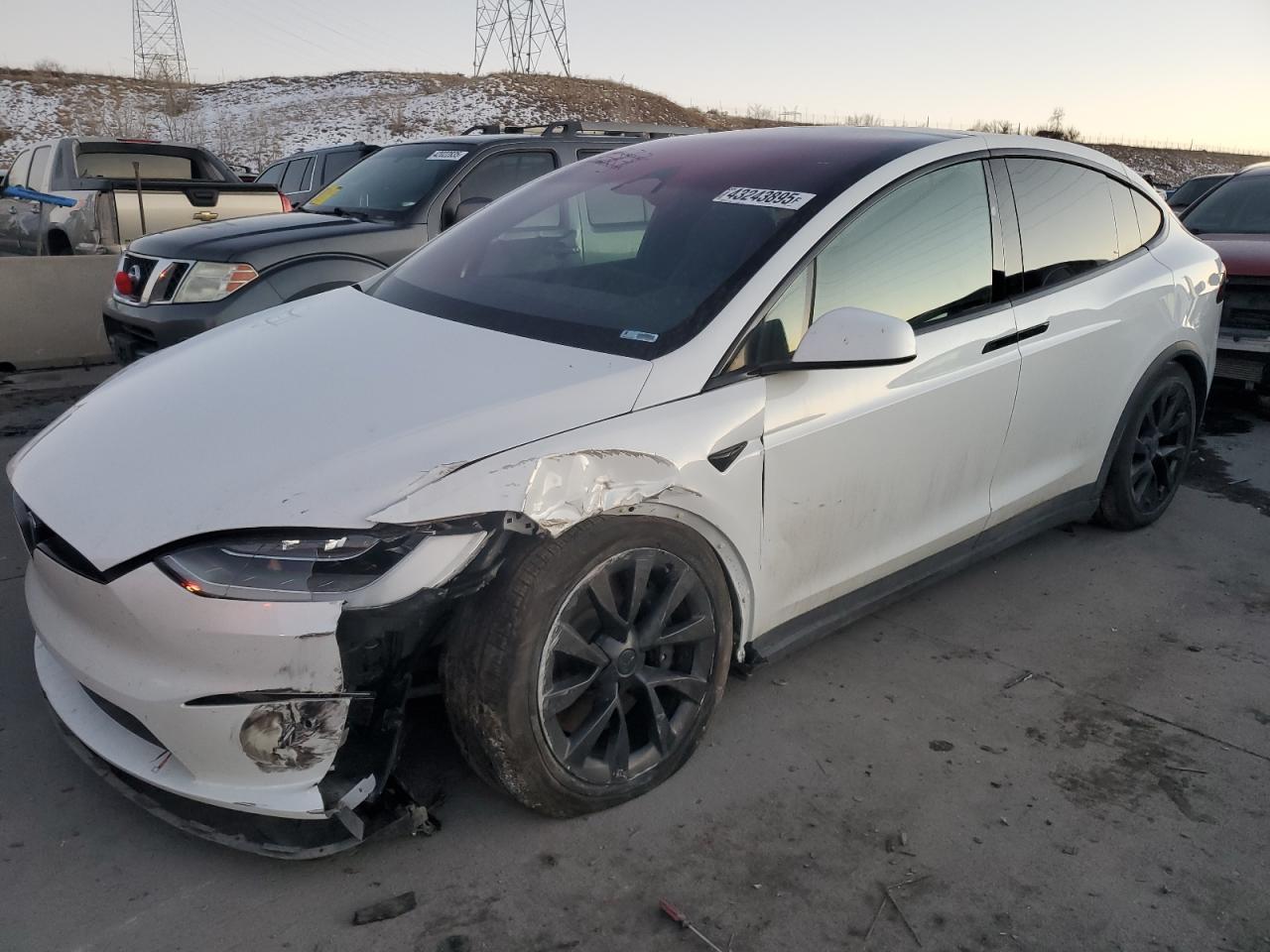 2022 TESLA MODEL X  VIN:7SAXCBE67NF356567