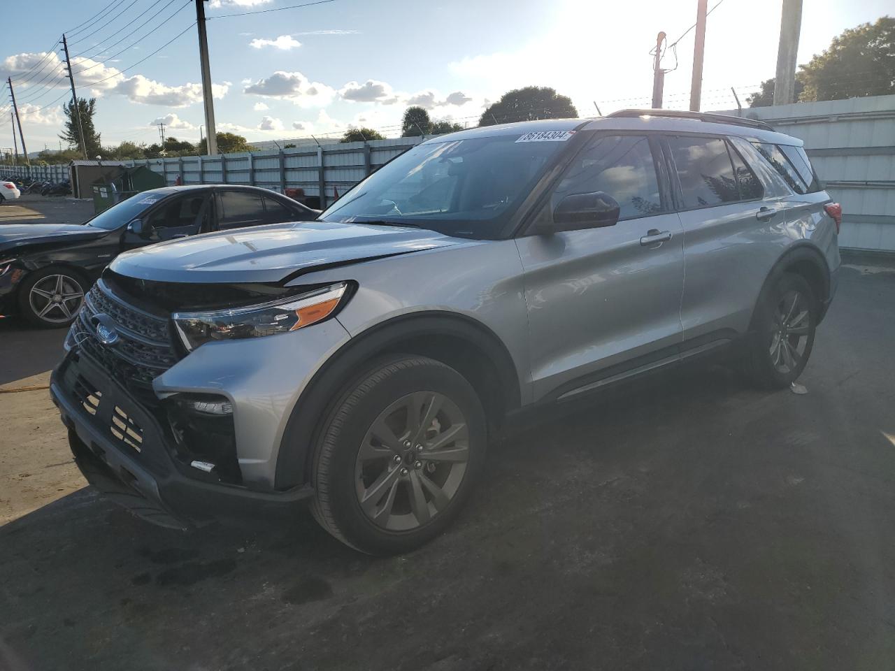 2022 FORD EXPLORER XLT VIN:1FMSK7DH0NGB89237
