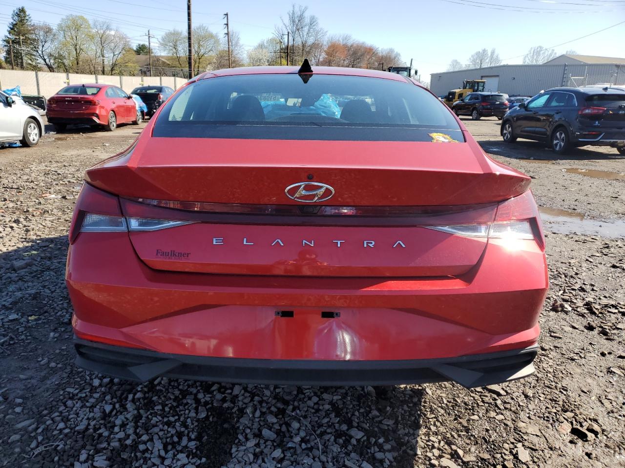 2022 HYUNDAI ELANTRA SEL VIN:5NPLM4AG6NH071105