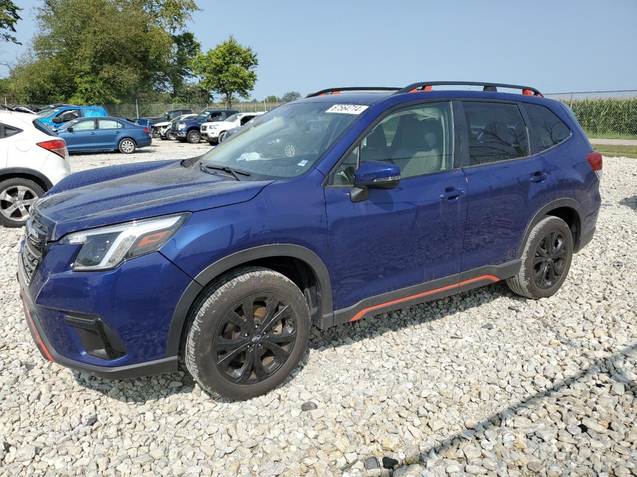 2023 SUBARU FORESTER SPORT VIN:JF2SKAJC8PH473837