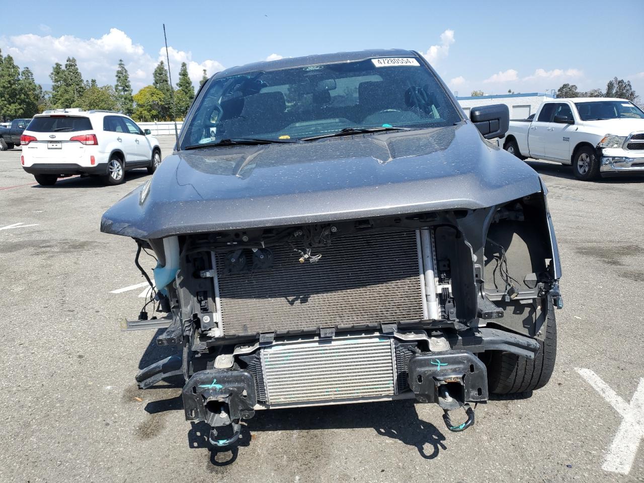 2022 FORD F150 SUPERCREW VIN:1FTFW1E80NKE78038