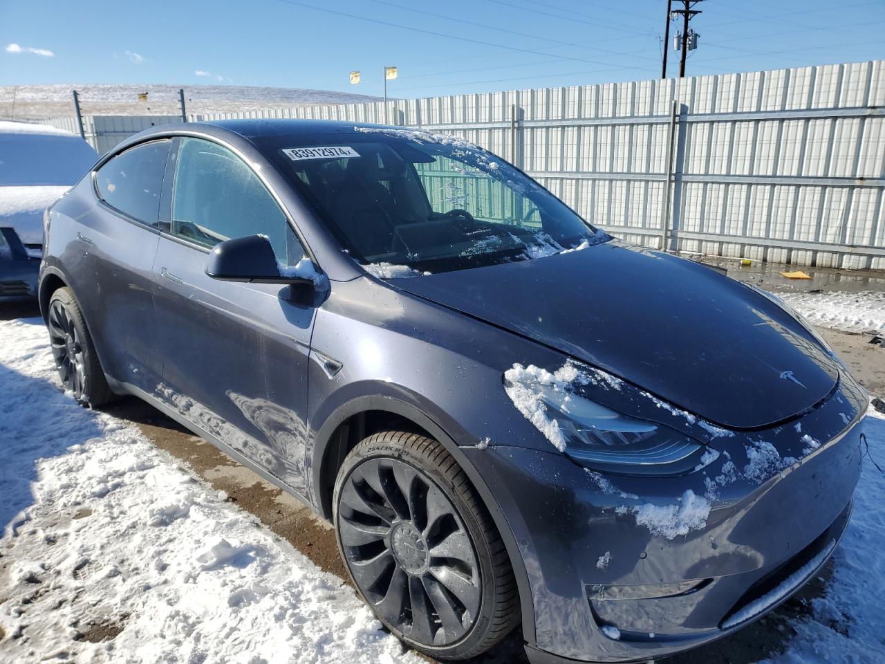 2022 TESLA MODEL Y VIN:7SAYGDEE0NF506689