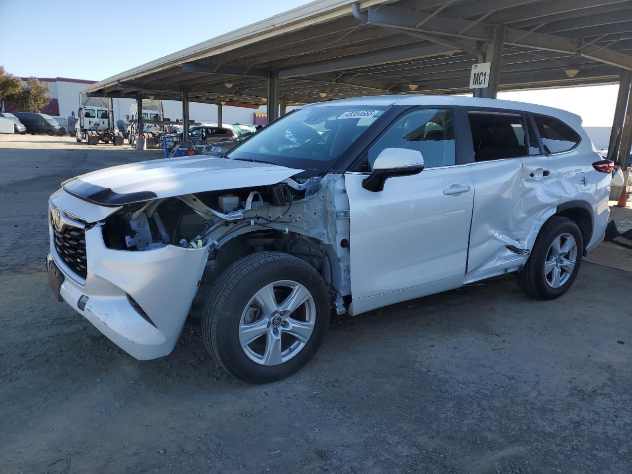 2023 TOYOTA HIGHLANDER L VIN:5TDKDRAH5PS510275