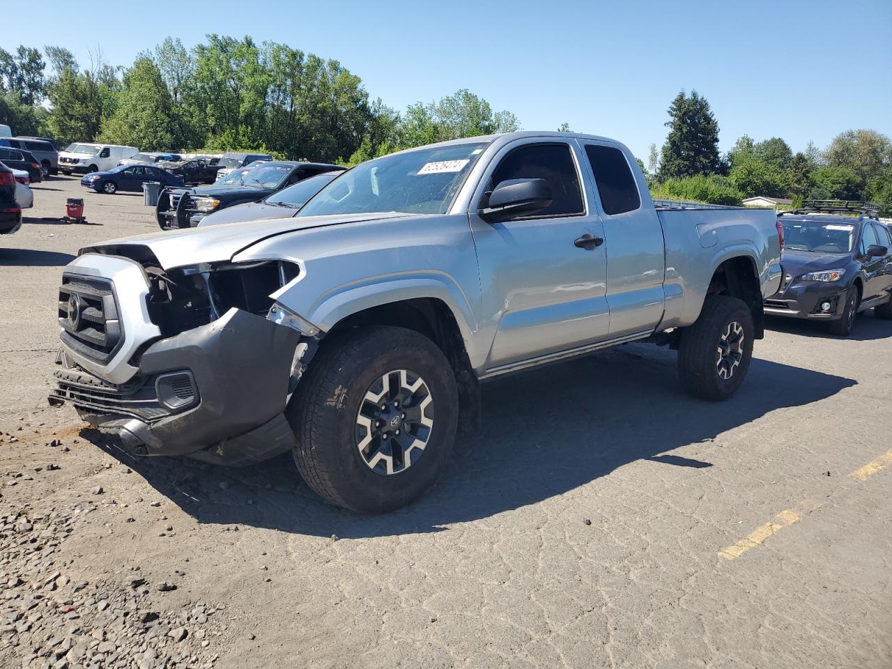 2022 TOYOTA TACOMA ACCESS CAB VIN:3TYRX5GN0NT055414