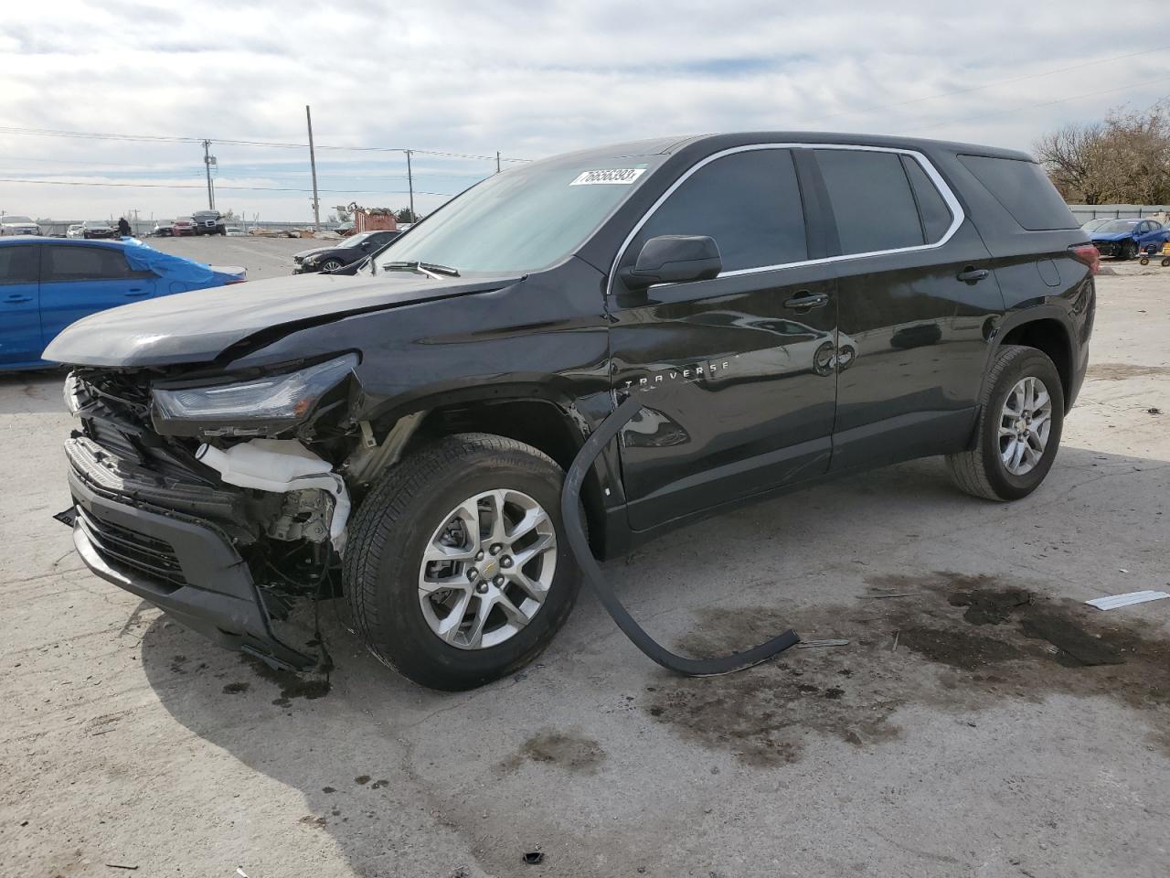 2023 CHEVROLET TRAVERSE LS VIN:1GNERFKW7PJ295416