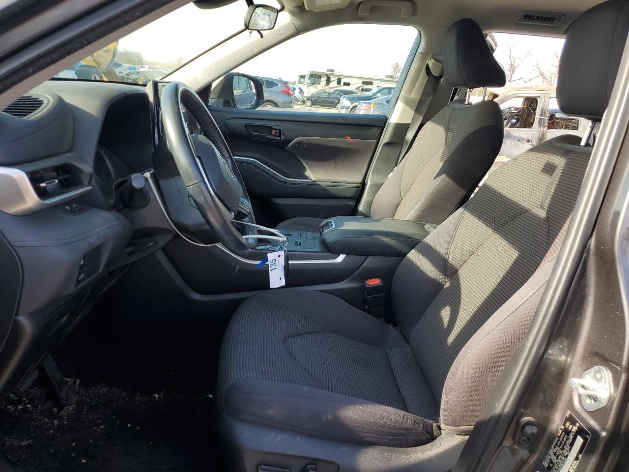 2022 TOYOTA HIGHLANDER L VIN:5TDZZRAH3NS102886