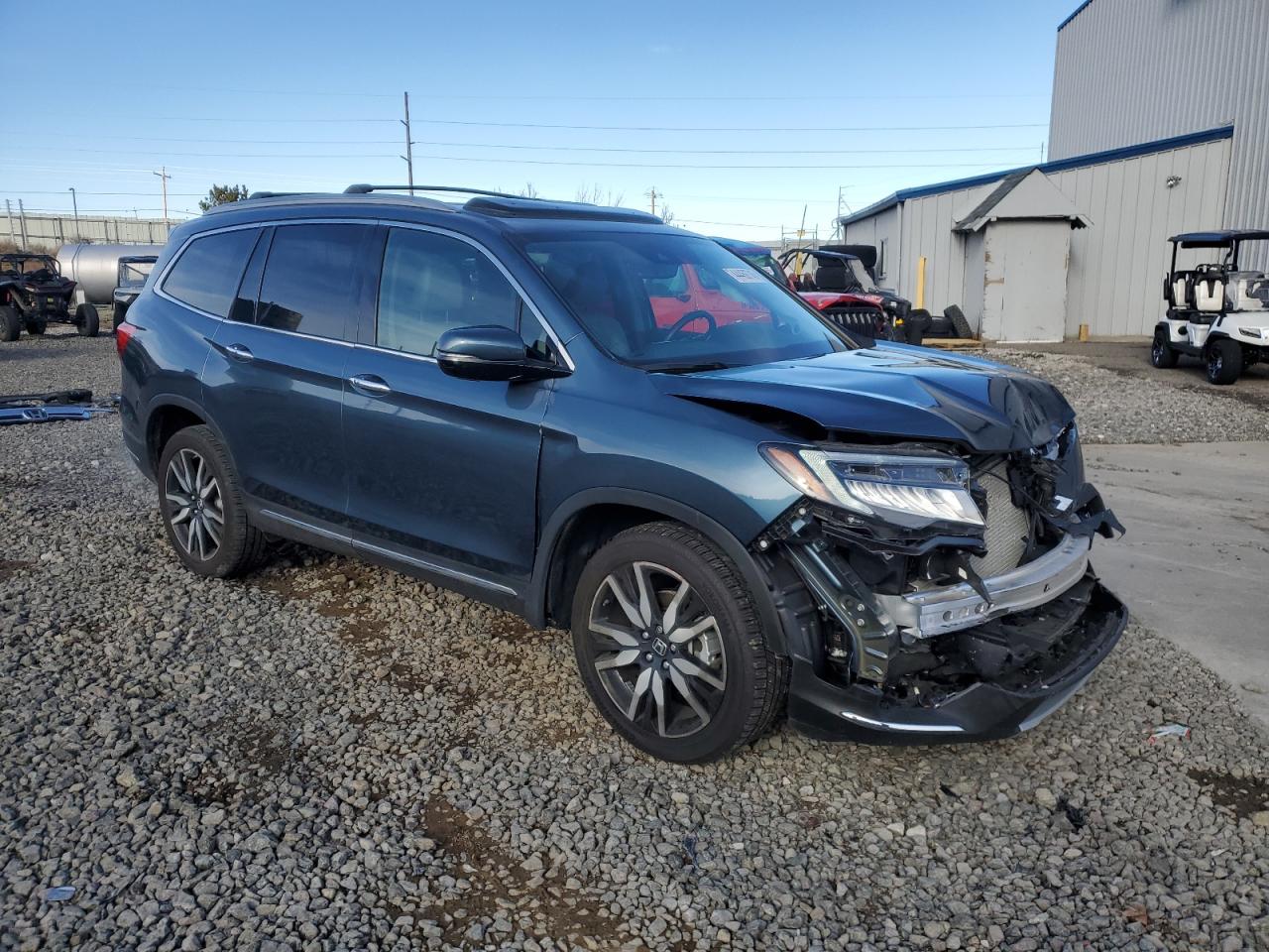 2022 HONDA PILOT TOURING VIN:5FNYF6H64NB011184