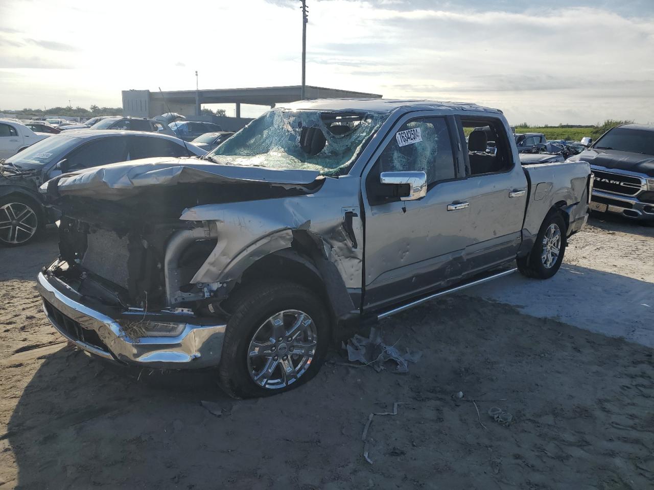 2022 FORD F150 SUPERCREW VIN:1FTEW1CP9NKE58988