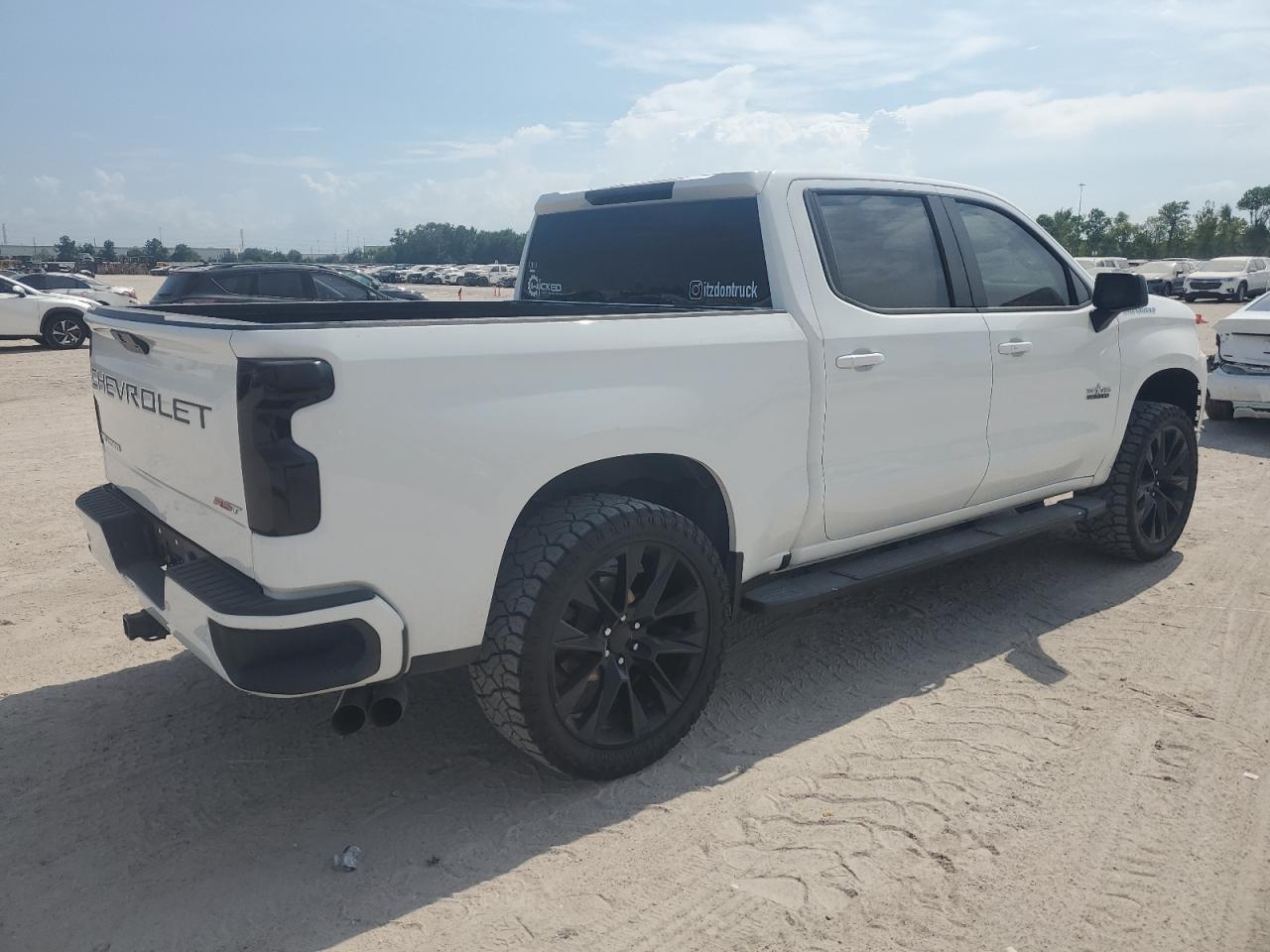 2022 CHEVROLET SILVERADO LTD C1500 RST VIN:3GCPWDED2NG219464