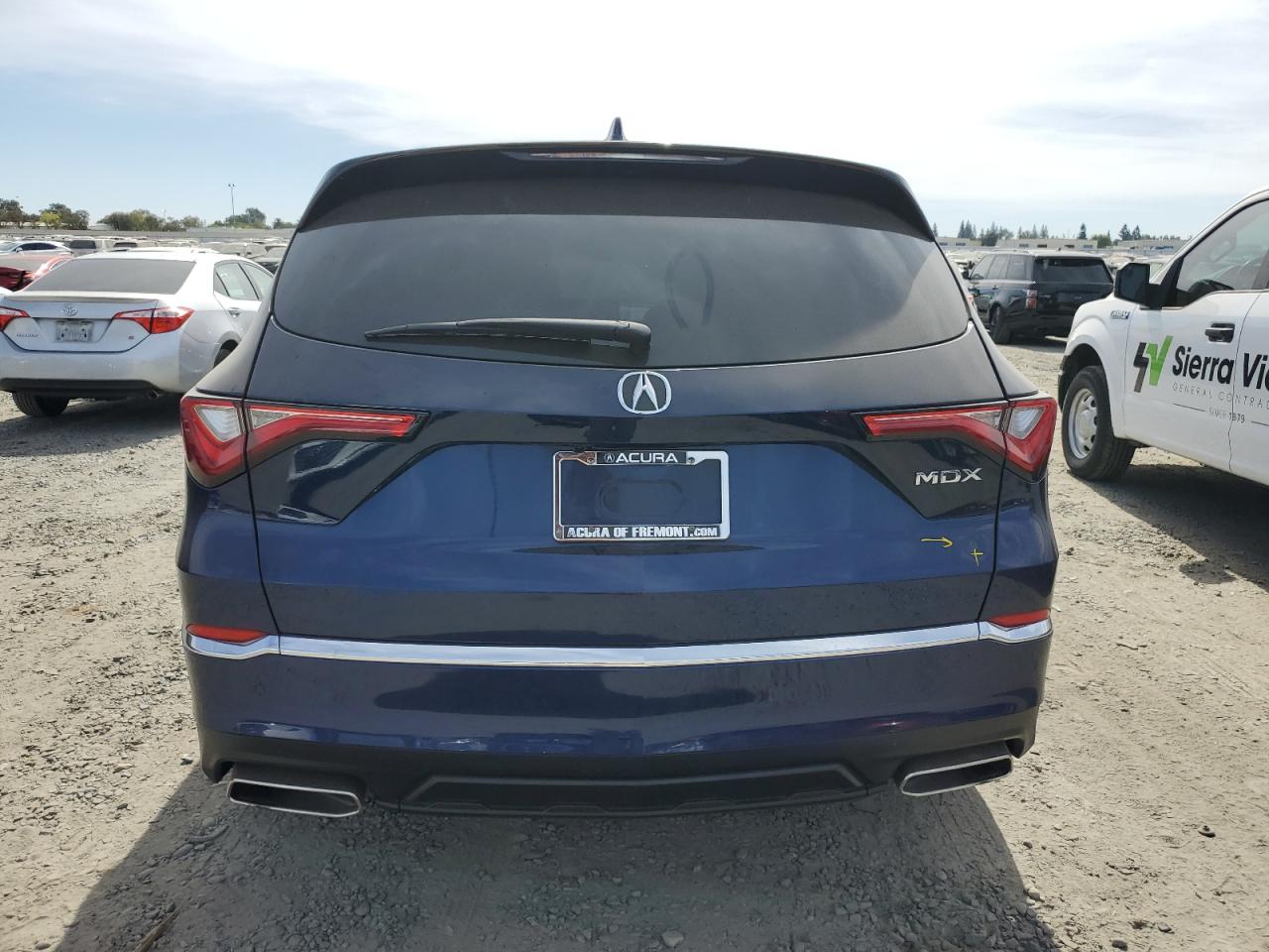 2022 ACURA MDX  VIN:5J8YD9H36NL007326