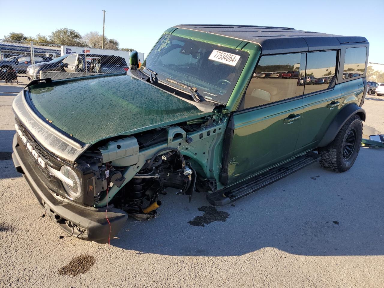 2023 FORD BRONCO BASE VIN:1FMDE5DH8PLA94357