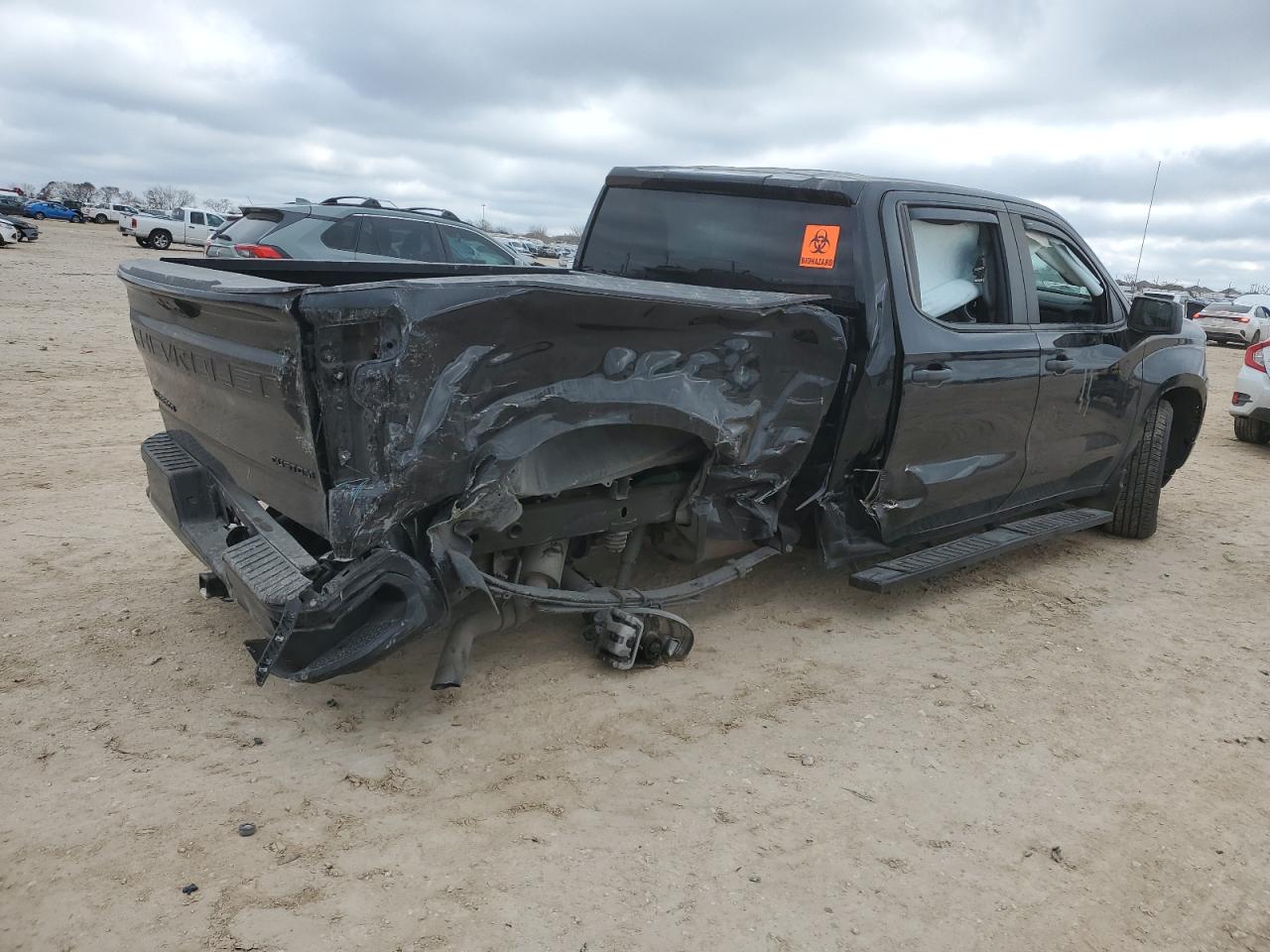 2023 CHEVROLET SILVERADO C1500 CUSTOM VIN:1GCPABEK3PZ127221